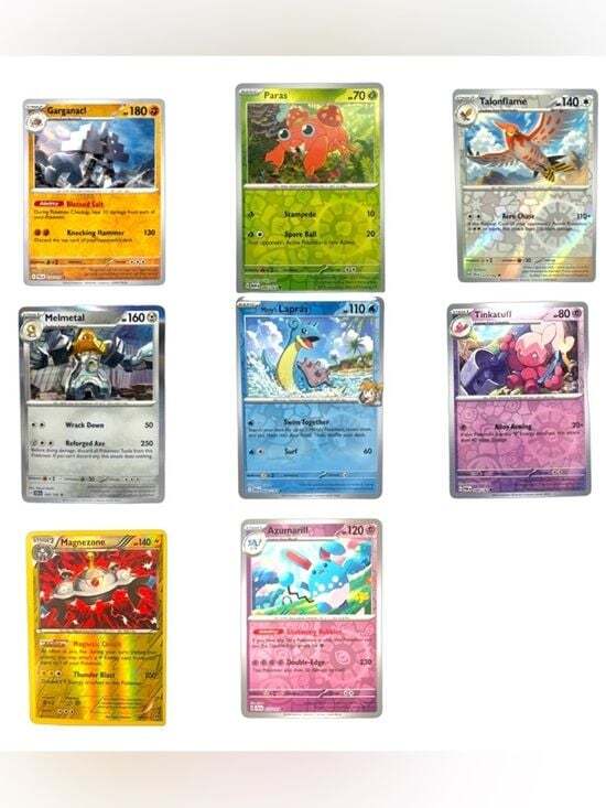 Pokemon Other - Pokemon Card Bundle Lot Reverse Holo Rare Modern TCG Mixed Set Cards